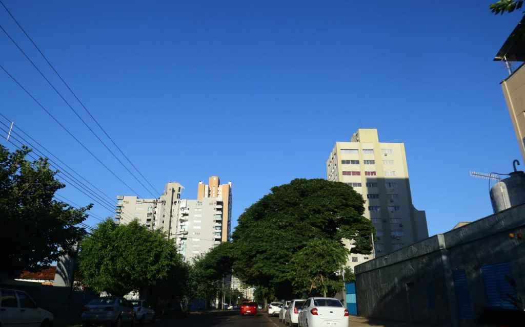 Terça-feira segue sem previsão de chuva e temperatura de 38°C