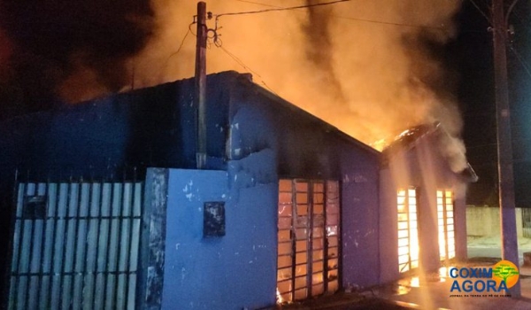 Idoso tem queimaduras pelo corpo ao tentar controlar incêndio em sua residência