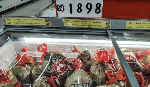 Chocotone e peru: veja os preços 