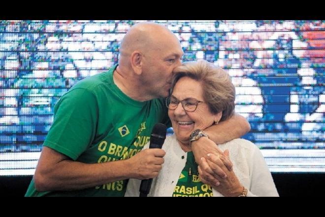 Mãe do empresário Luciano Hang morre após ser internada com Covid-19