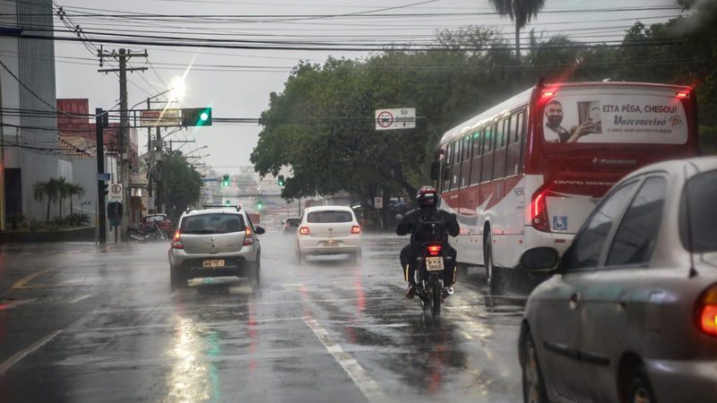 Inmet emite novo alerta de tempestade e chuvas intensas para todas as cidades de MS