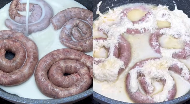 Faça linguiça no leite e se surpreenda com o resultado da receita