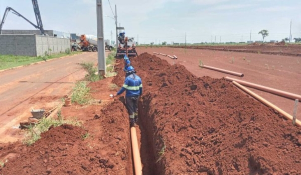 Dourados: MS Pantanal conclui implantação da rede de esgoto do loteamento Social Cidadania