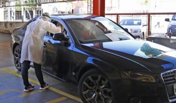Secretaria de Estado de Saúde retoma Drive-Thru de testagens contra Covid a partir de sábado