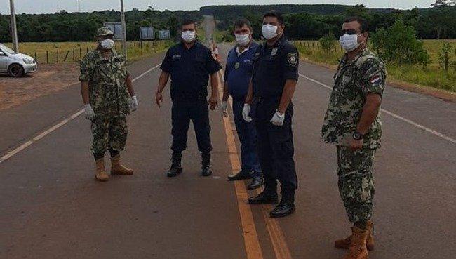 Paraguai intensifica controle de entrada nas fronteiras