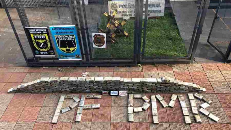 Dupla é presa com cocaína avaliada em mais de R$ 7 milhões em tanque de caminhão