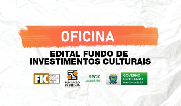 Fundação de Cultura oferece oficina gratuita para esclarecimentos sobre o edital do FIC 2021