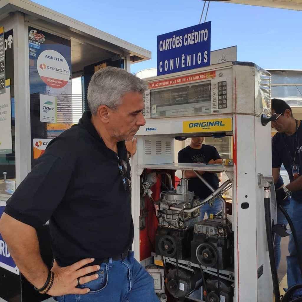 Com bomba adulterada, 2 postos de combustíveis são interditados em Campo Grande