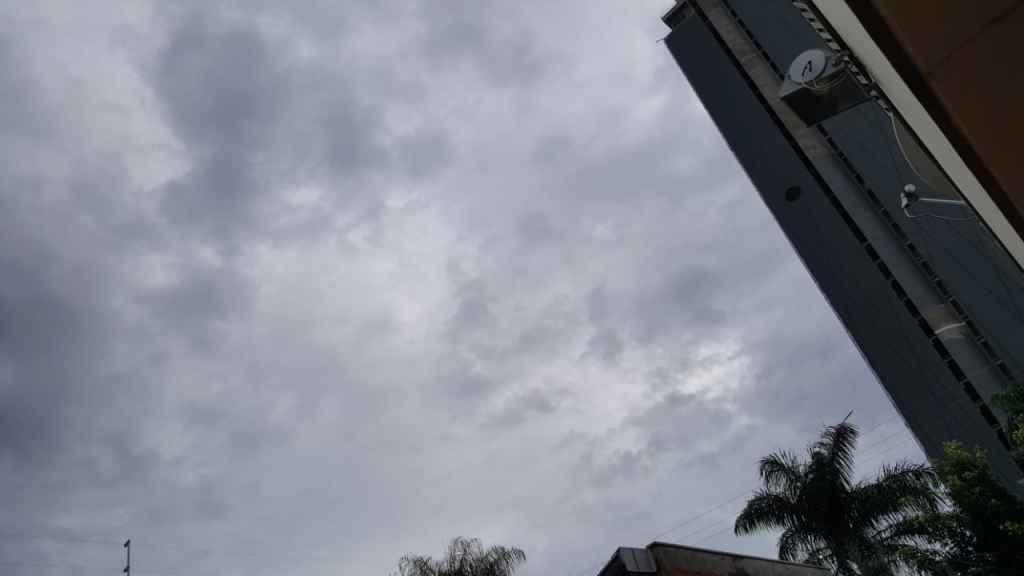 Sábado amanhece com 21ºC e previsão indica tempestades