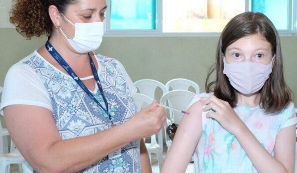 Capital libera vacinação contra covid para crianças de 8 anos