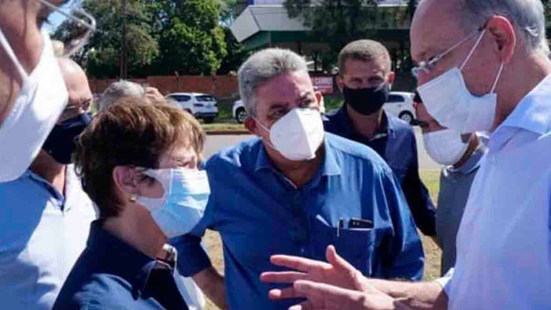 Ministra Tereza Cristina se reúne com técnicos do Dnit em Ponta Porã