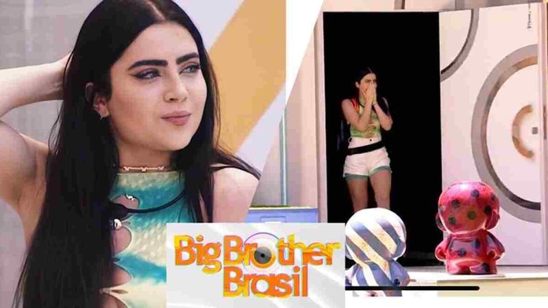 Jade Picon desmente ao vivo o boato que ela não toca em maçanetas