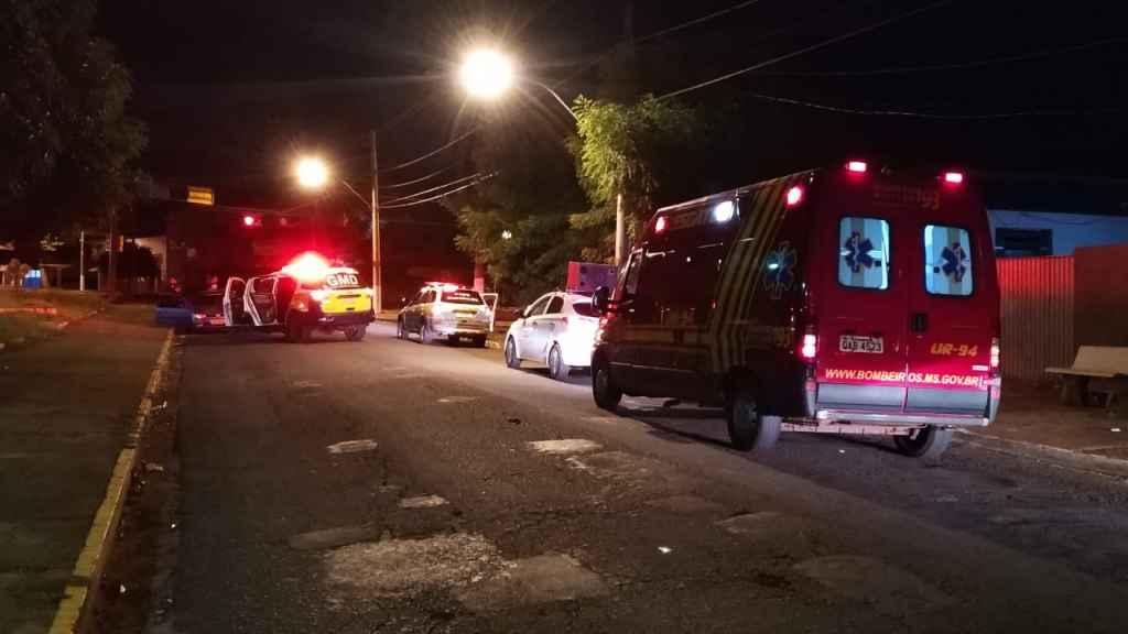 Forças de segurança percorrem centro e bairros de Dourados durante toque de recolher