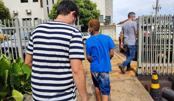 Suspeito é preso após 