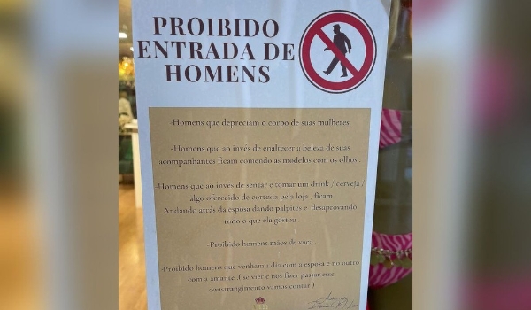 Empresária cearense proíbe entrada de homens em loja após casos de assédio contra clientes e funcionárias