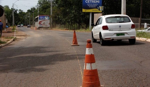 Última fase da obra no Joaquim Português requer atenção dos motoristas no acesso ao Parque dos Poderes
