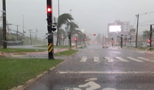 Sábado com previsão de chuva e trovoadas em Mato Grosso do Sul