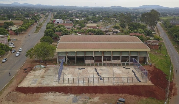 Fundesporte entrega em fevereiro arena poliesportiva de Bonito