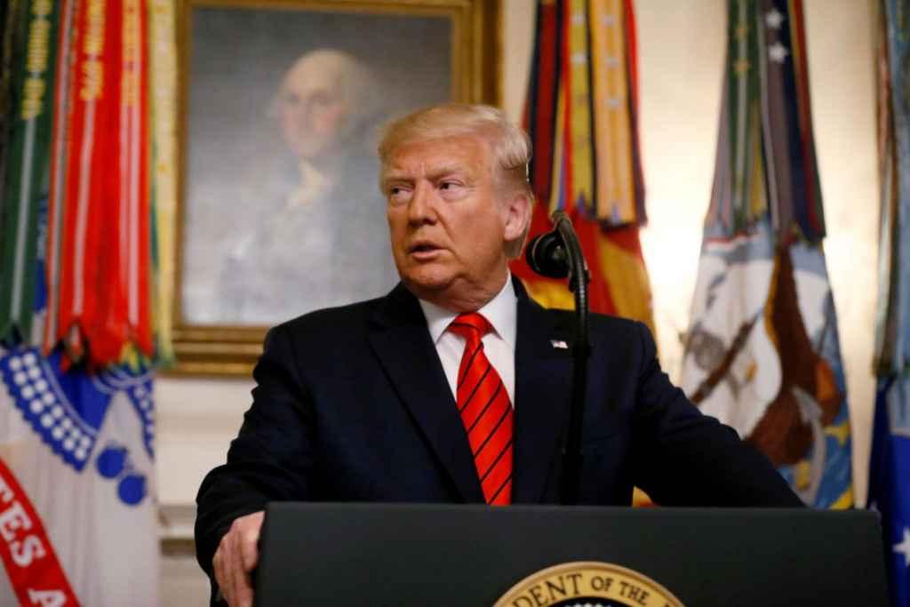Trump diz que EUA realizarão 50 mil testes/dia
