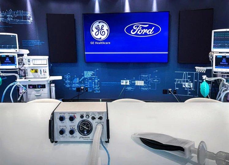 Ford diz que produzirá 50 mil respiradores em parceria com GM