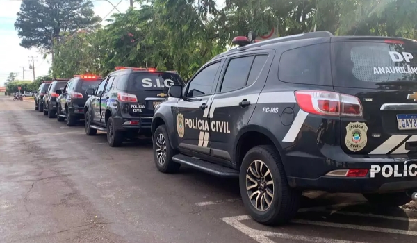 Chefes de organização criminosa são presos durante operação da Polícia Civil