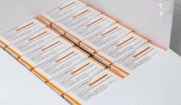 Estado recebe 26,3 mil novas doses de vacina pediátrica contra covid