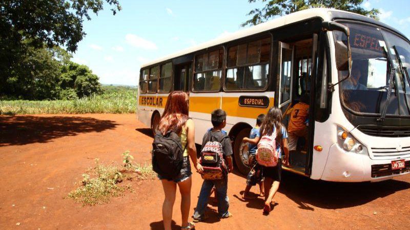 SED-MS estabelece valores para repassar aos municípios que transportam alunos da zona rural
