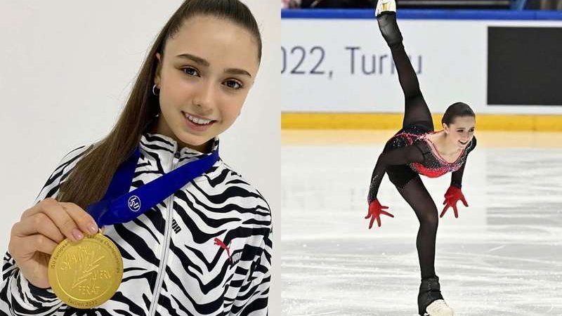 Patinadora de 15 anos vai à final em 1º lugar mesmo com investigação de doping em andamento