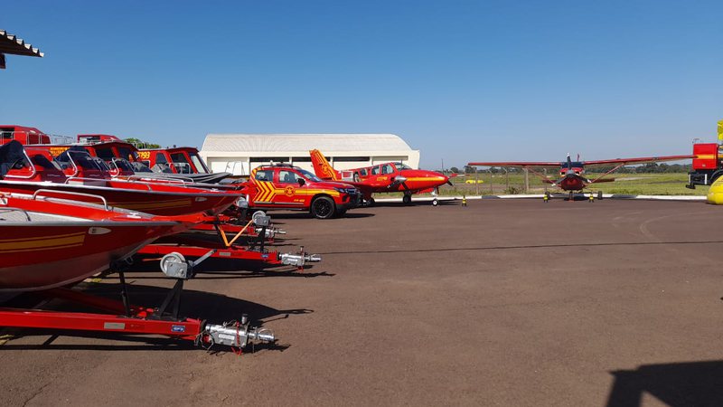 Aeronave de combate a incêndios custou R$ 16,5 milhões ao Imasul