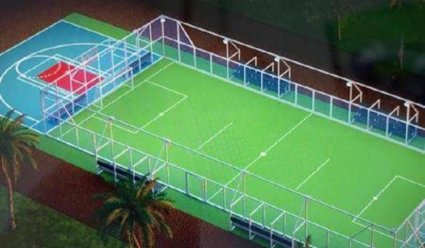 Com custo de R$125 mil, construção da arena esportiva de Sidrolândia começará em março