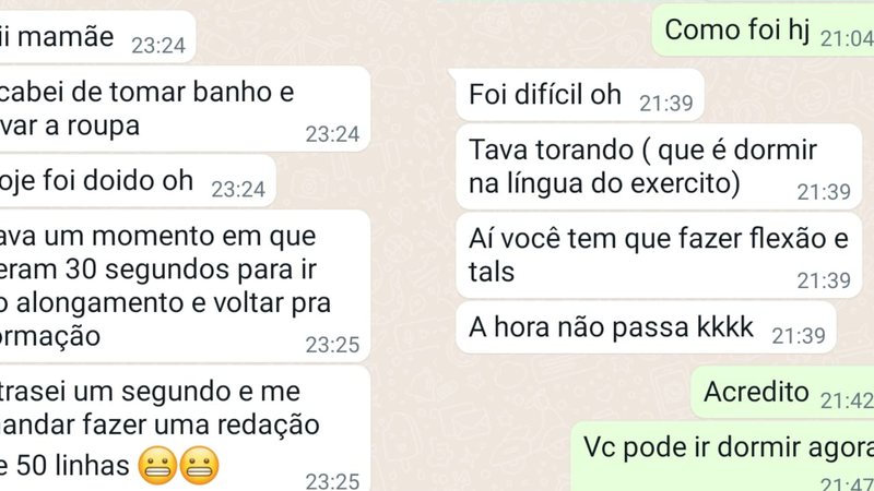 Pouco sono e punição até por meia costurada antecederam morte no Exército, relata família