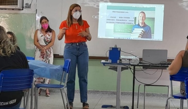 Importância do professor e recomposição de aprendizagem são destaques na EE Fernando Corrêa