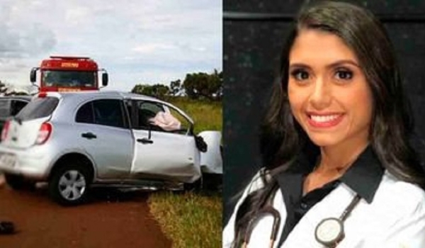 Médica que morreu em acidente saiu de plantão de 12h e voltava para Campo Grande