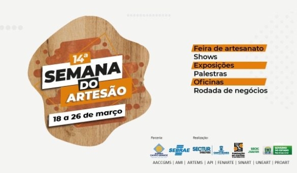 Semana do Artesão 2022 homenageia três mestres de trajetória reconhecida no Estado