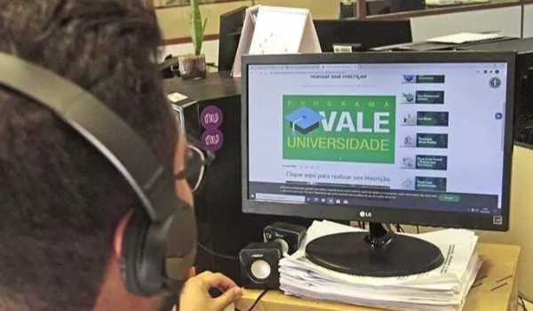 Governo divulga lista de aprovados para o Vale Universidade