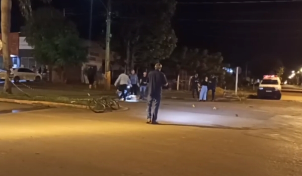 Ciclista morre após ser atingido por carro em cruzamento