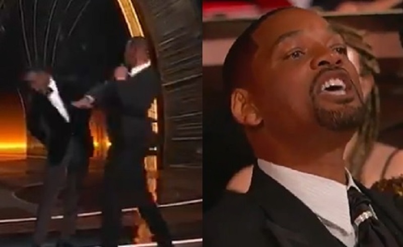 Will Smith dá tapa na cara do apresentador do Oscar após piada sobre sua esposa