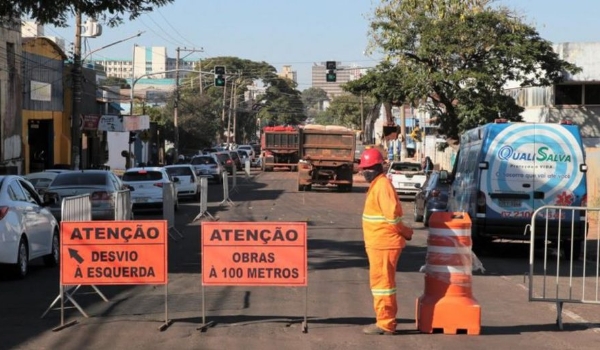 Com obras do Reviva, ruas ficam interditadas nesta segunda-feira; confira rotas