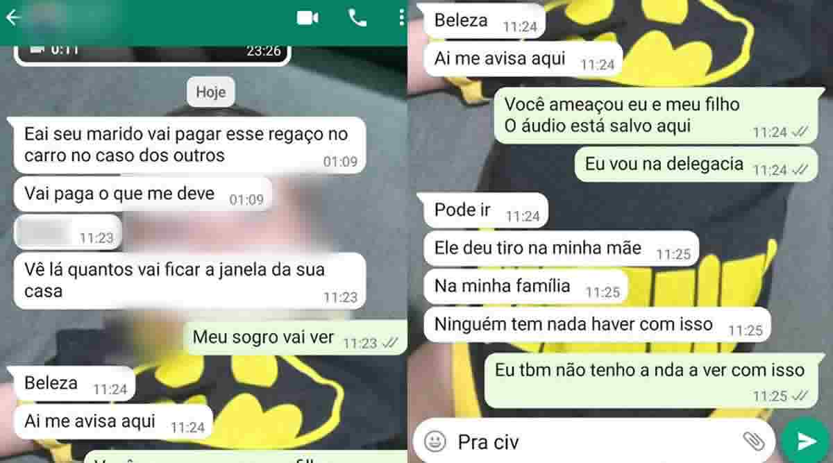Confusão que teve casa metralhada começou com empurra-empurra e ameaça de morte a bebê de 5 meses
