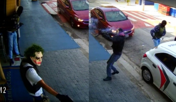 Quadrilha fortemente armada e mascarada assalta supermercado na Zona Norte de Sorocaba