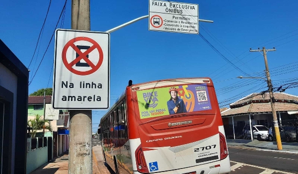 Permitido ou obrigatório? Condutores fazem confusão em novo corredor de ônibus