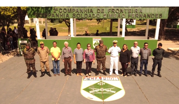2ª Cia Fron, Sentinela do Pantanal, celebra os 374 anos do Exército Brasileiro