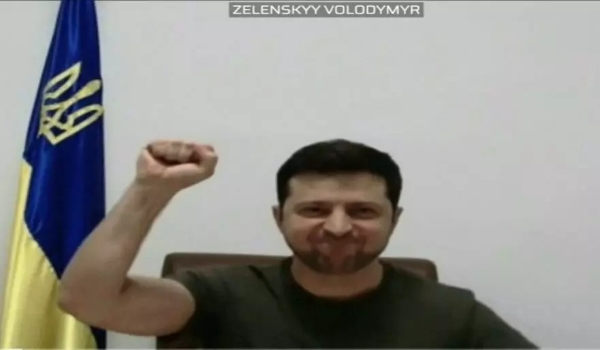 Em visita de altos funcionários dos EUA, Zelenski pede mais armas para Ucrânia