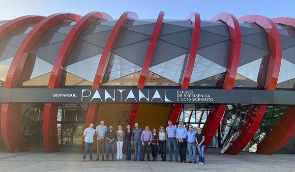 Estrutura do Bioparque Pantanal é elogiada por engenheiros responsáveis por obra da Rota Bioceânica