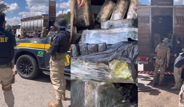 Dupla de MS é presa em Goiânia com carregamento de R$ 9 milhões em maconha