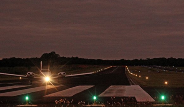 Iluminação noturna no aeródromo Santa Maria é divisor de águas para a aviação de Mato Grosso do Sul