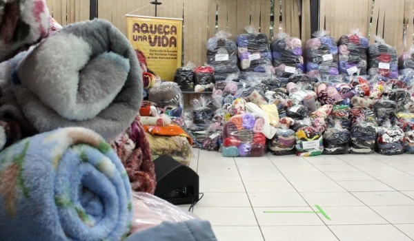 7ª edição da campanha ‘Aqueça uma vida’ arrecada doações até o dia 24 de maio