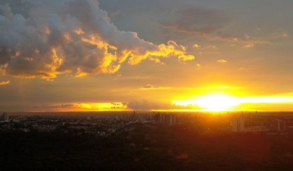 Semana começa com tempo firme e temperaturas amenas no Estado, com clima mais quente ao longo do dia