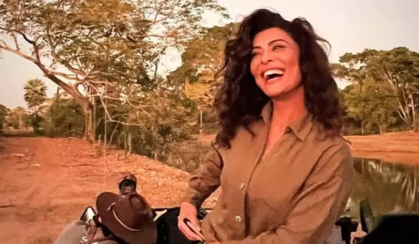 Juliana Paes volta ao Pantanal, vê onças e dá nome à árvore