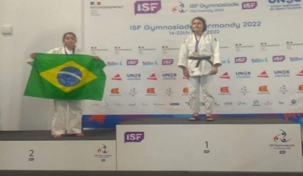 Beneficiadas pelo Bolsa Atleta, judocas de Mato Grosso do Sul conquistam medalhas nos Jogos Escolares Mundiais